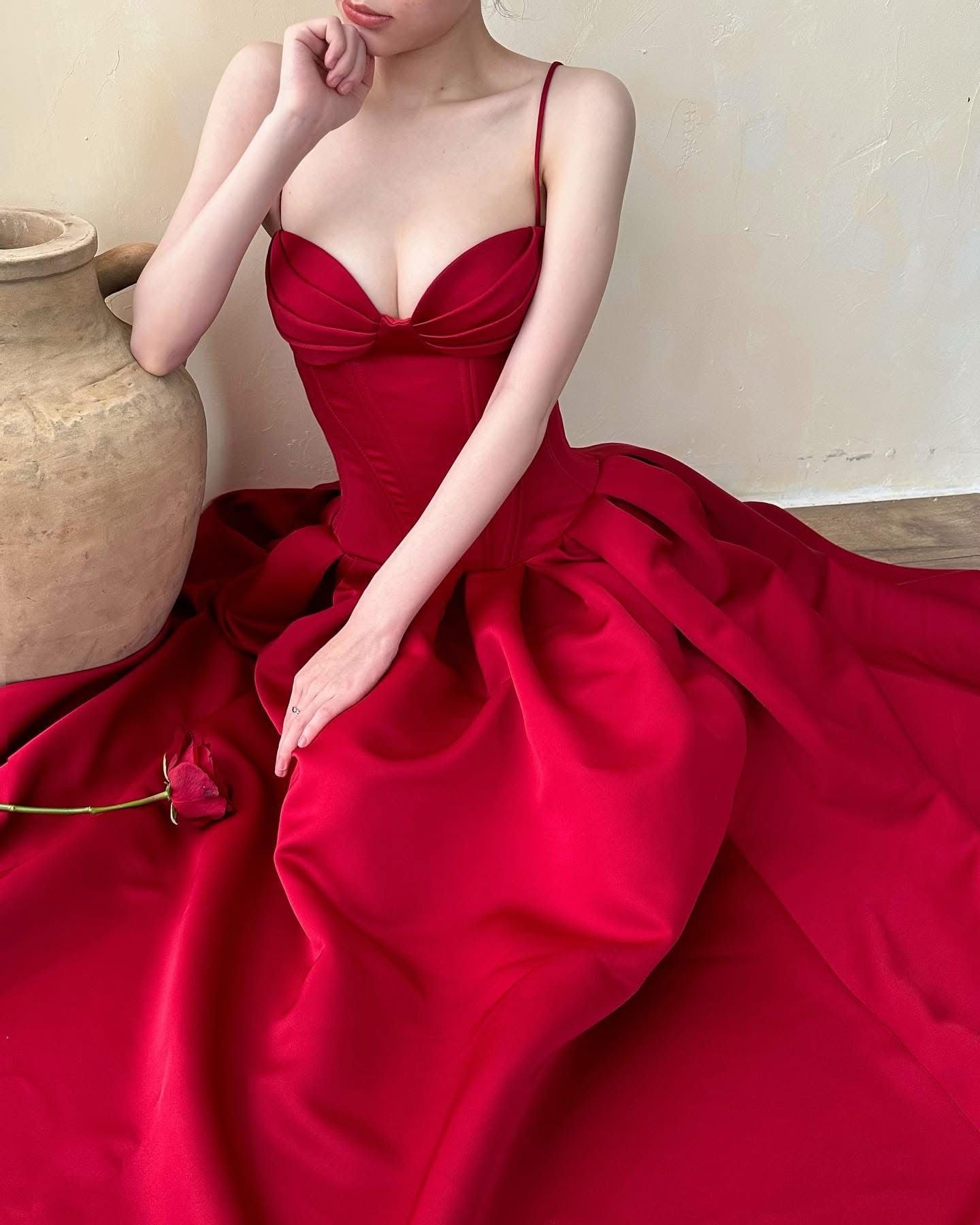  Million Roses Dress - Đầm Corset Hoa Hồng D005 