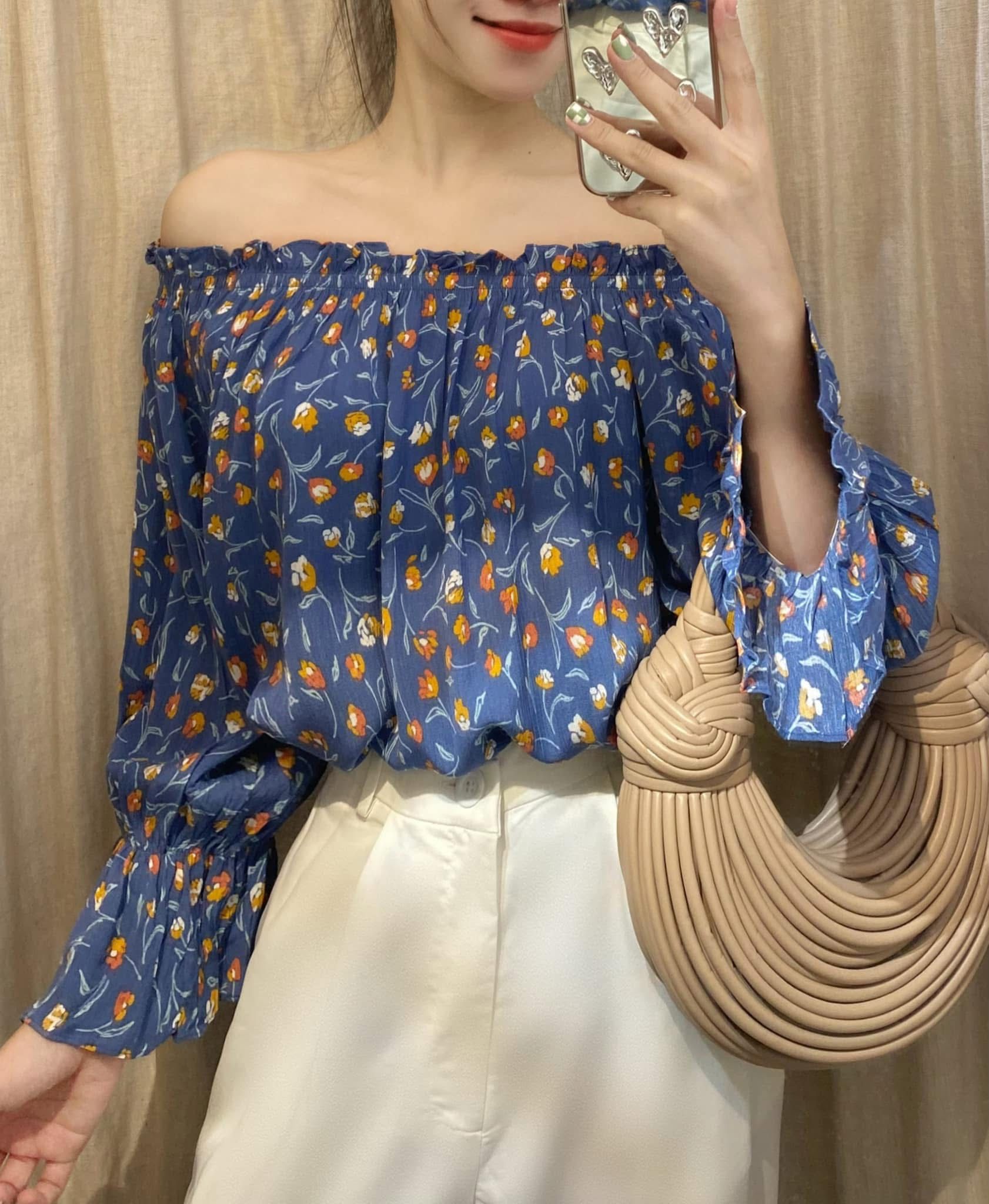  Margot Shirt - Áo trễ vai L43 