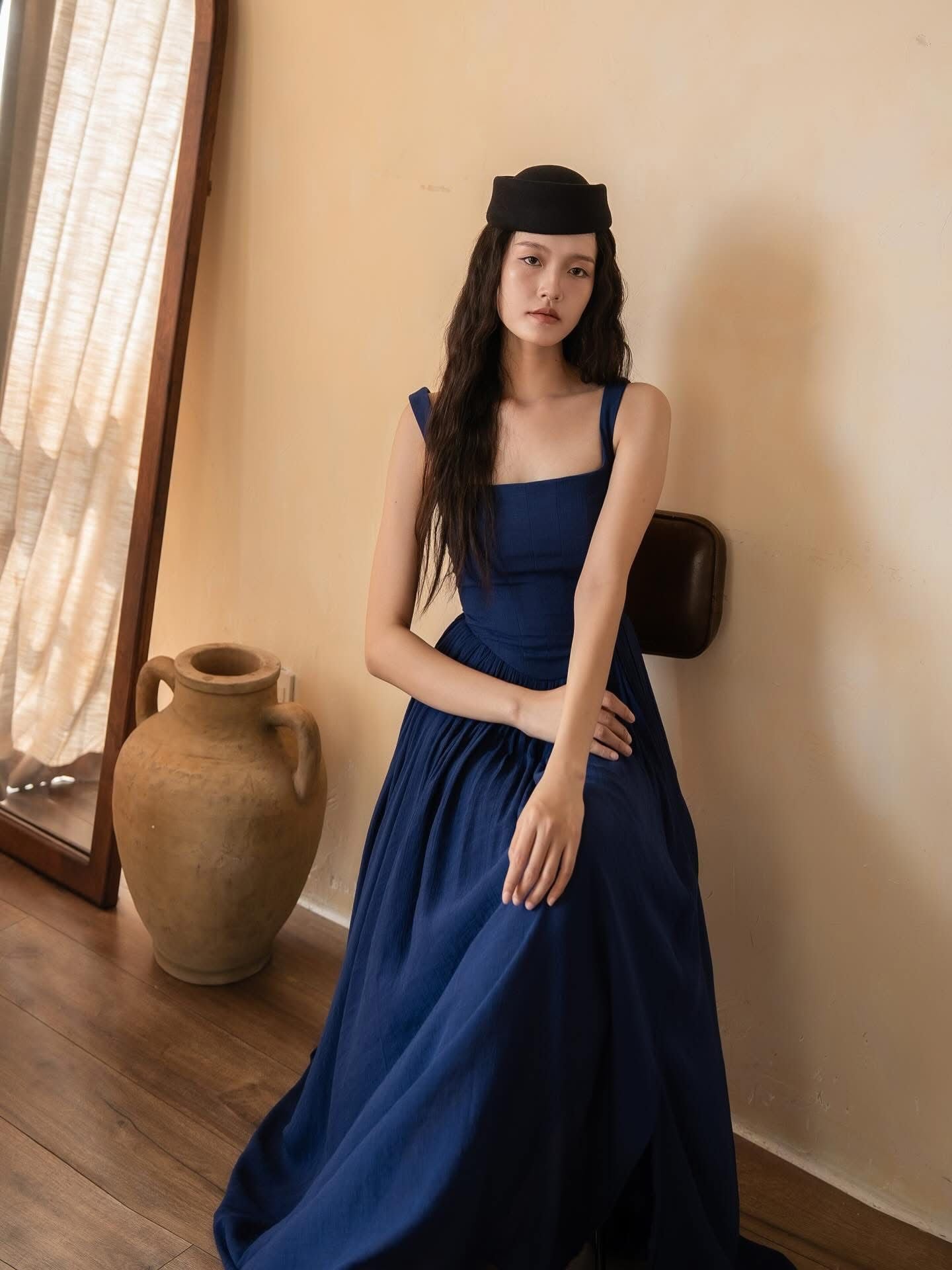  Elizabeth Dress - Đầm Corset Cổ Điển Hai Dây D0124 