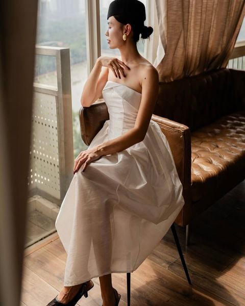  Nyra Dress - Đầm Cúp Ngực Dáng Phồng 