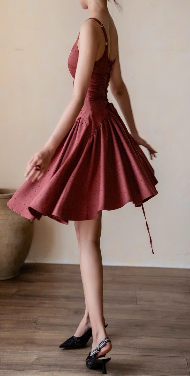  Sylvie Dress - Đầm Corset Hai Dây Dáng Ngắn DR0425 