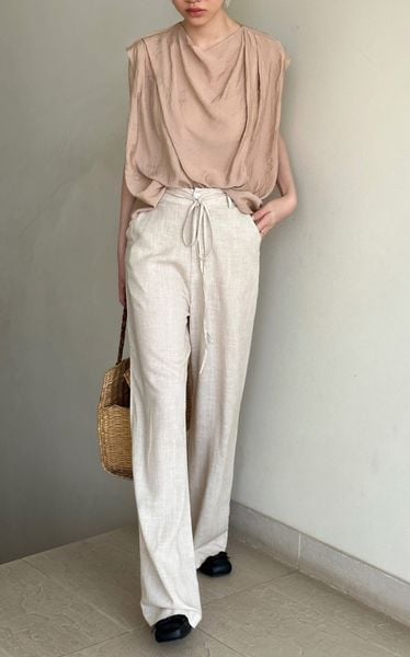  Tiana Shirt - Áo Tơ Tằm Không Tay D996 