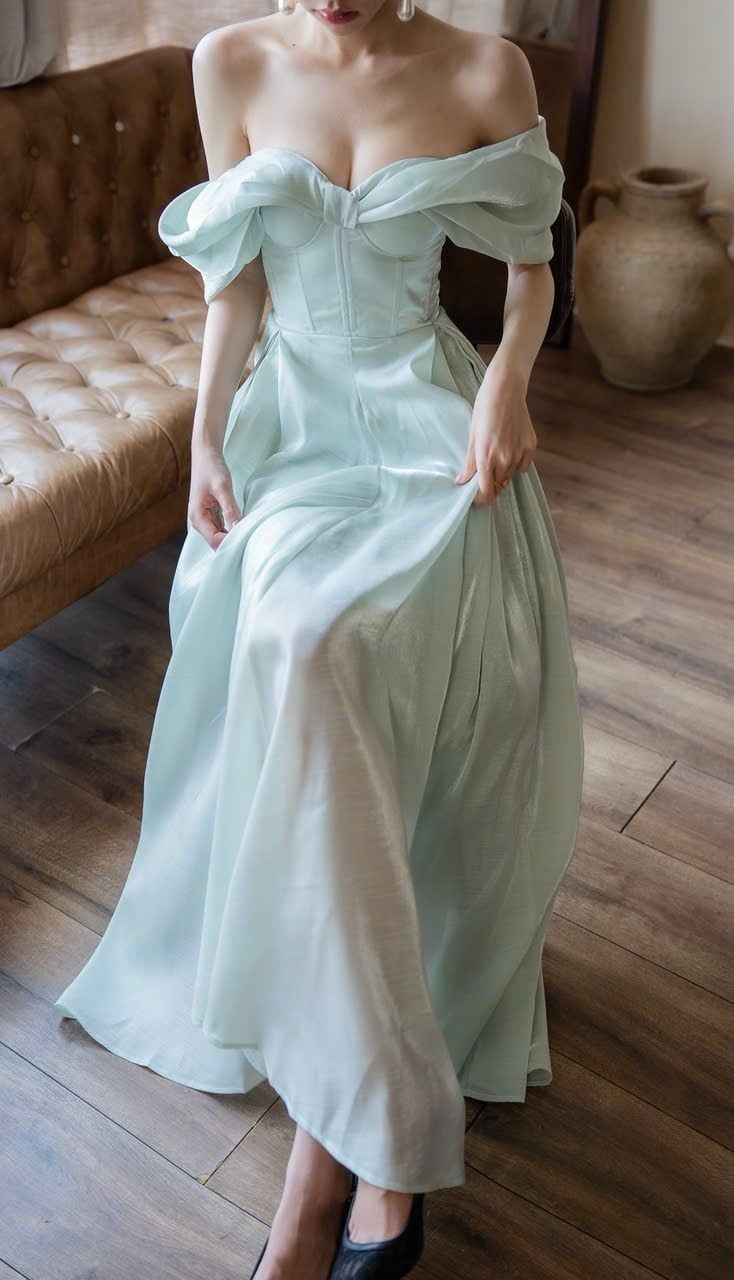  Stefany Dress - Đầm Trễ Vai Corset D008 