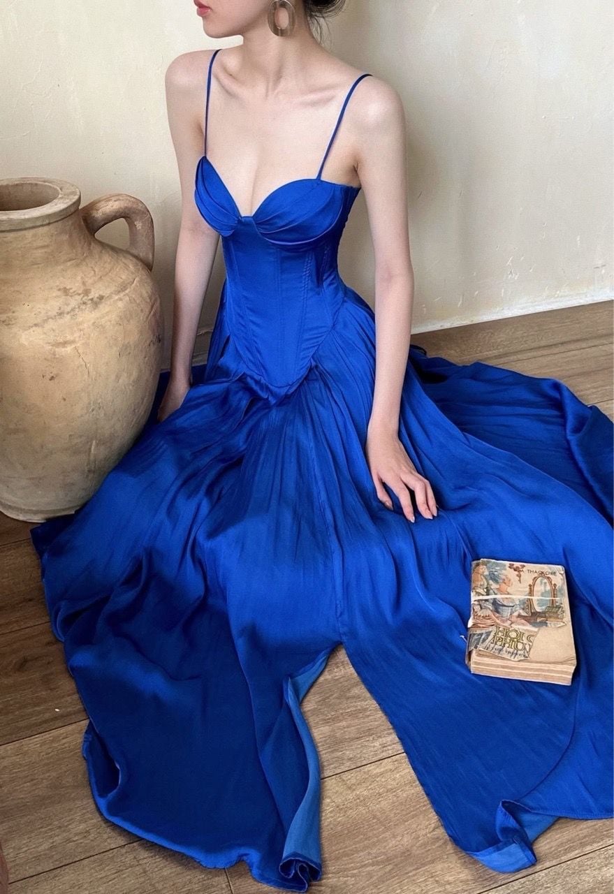  Elsie Dress - Đầm Corset Lụa Q002 
