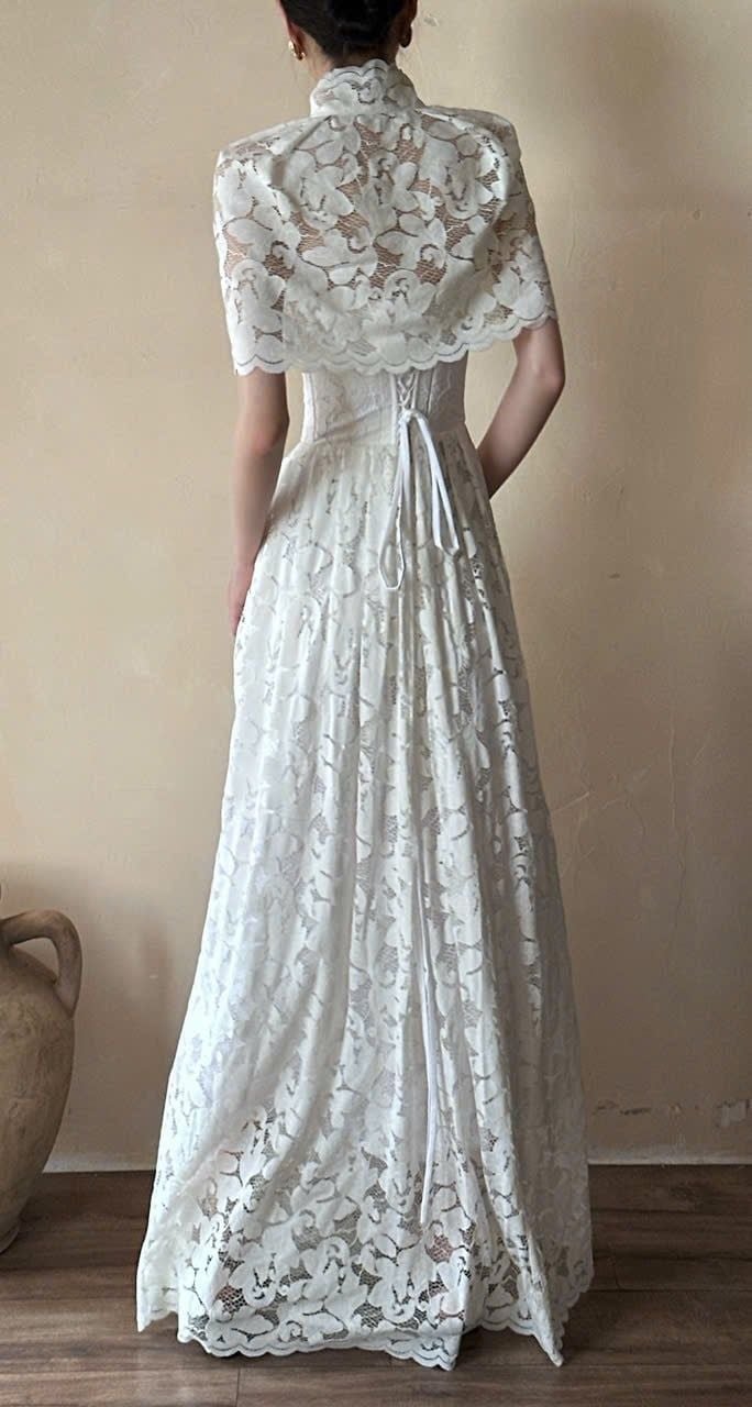  Blaire Set - Đầm Corset 2 Dây Kèm Áo Choàng 