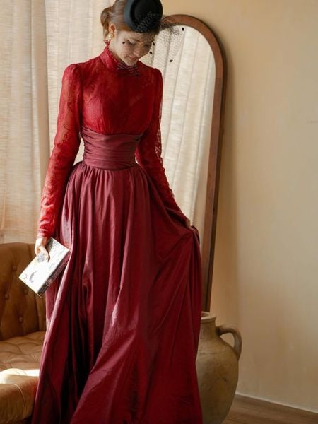  Aurelia Dress - Đầm Tay Dài Thiết Kế 