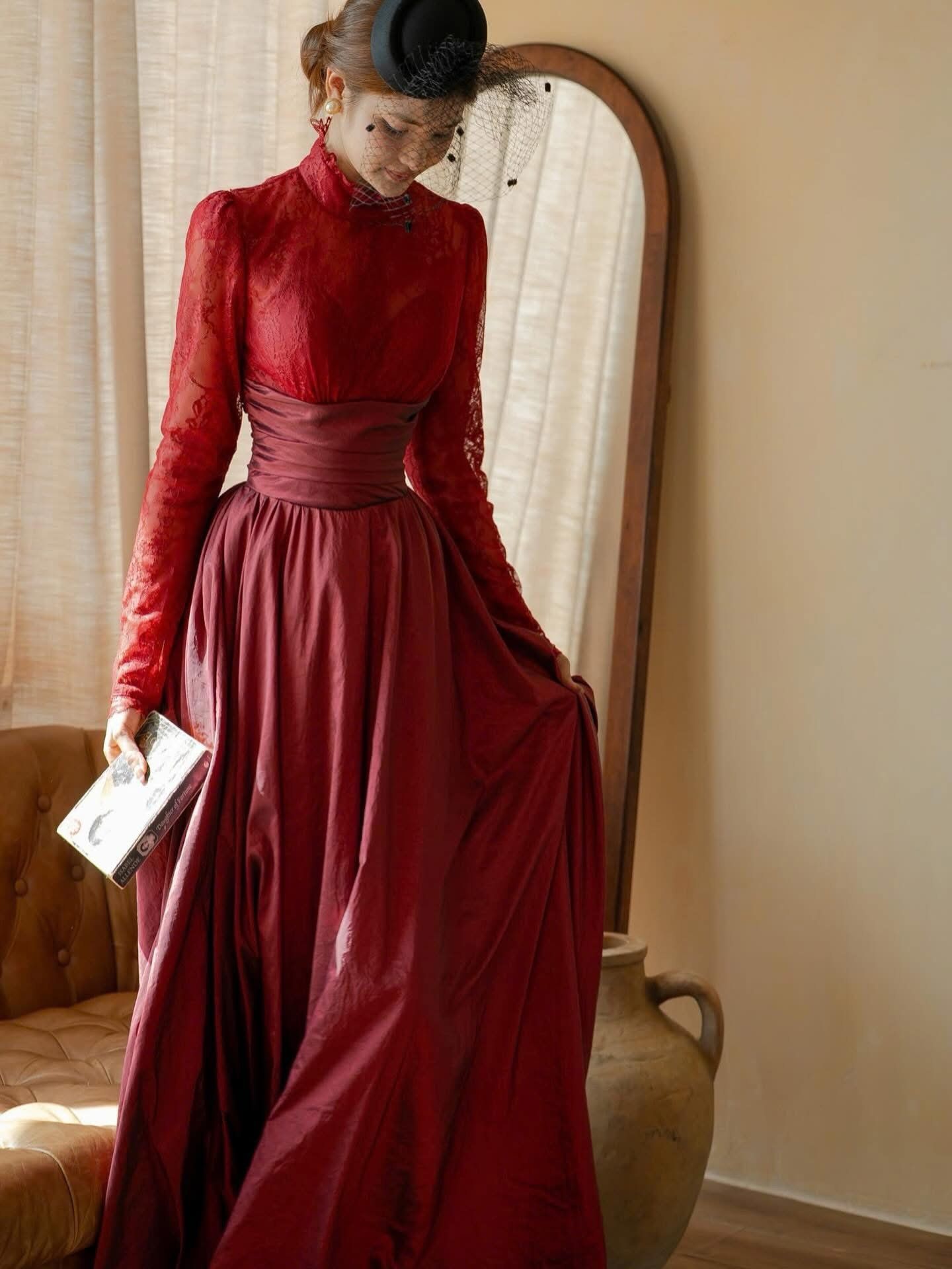  Aurelia Dress - Đầm Tay Dài Thiết Kế 