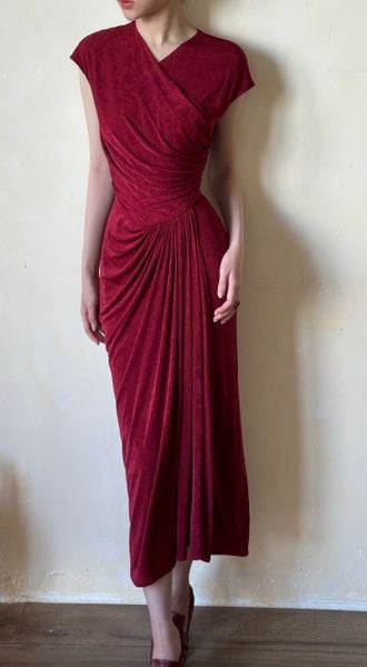  Emorie Dress - Đầm Đắp Chéo Nhấn Eo D0149 