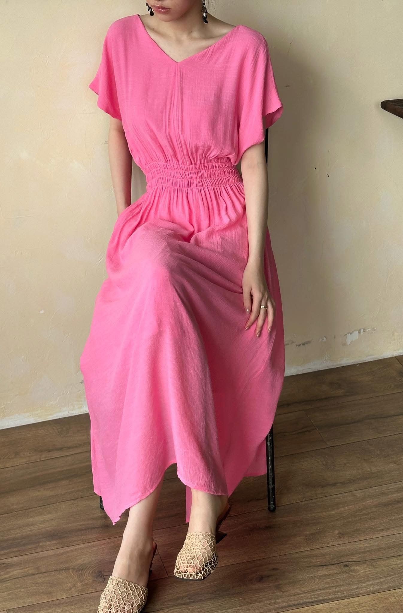  Laila Dress - Đầm maxi , cánh dơi nhấn eo - các màu PO01 