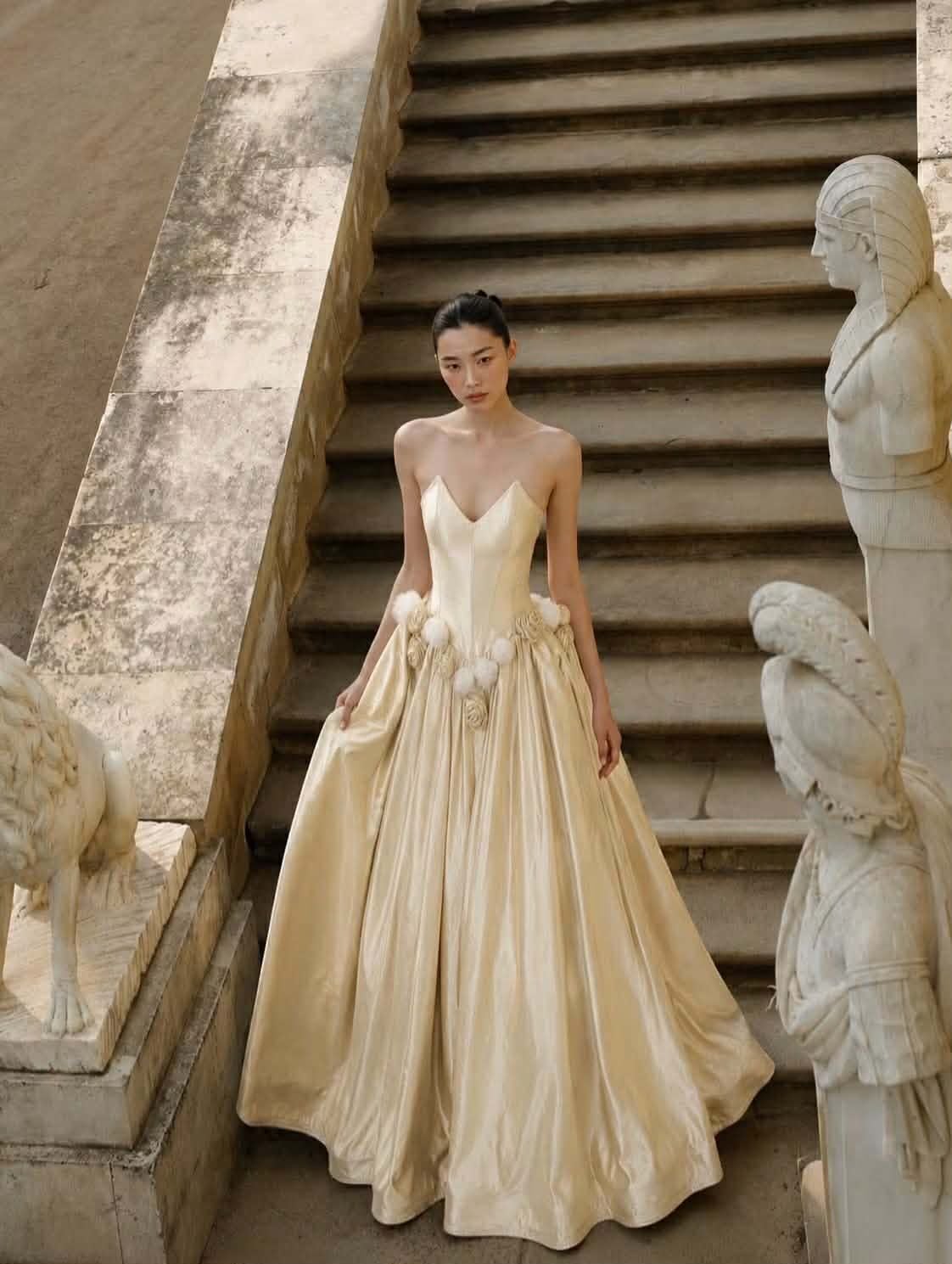  Midnight Iris Dress - Đầm Cúp Ngực Corset Thiết Kế D0159 