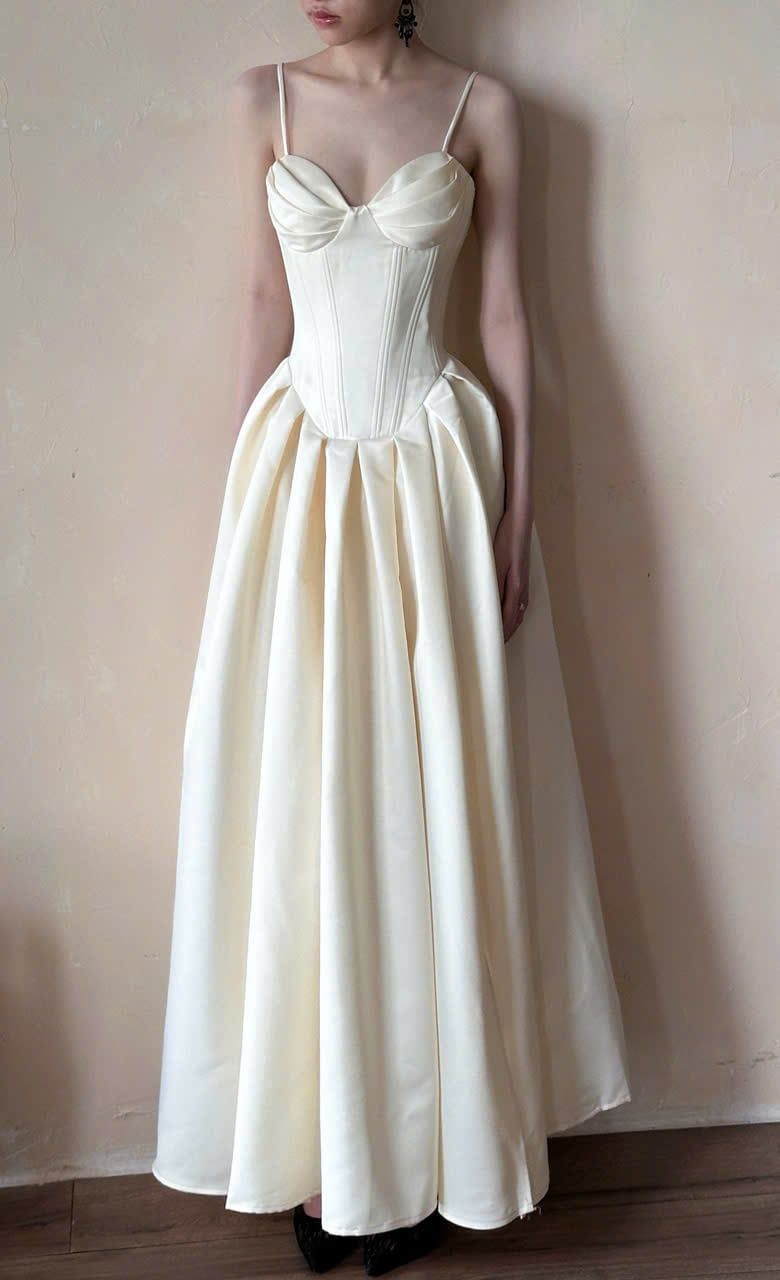  Elsie Dress - Đầm Corset Lụa Q002 