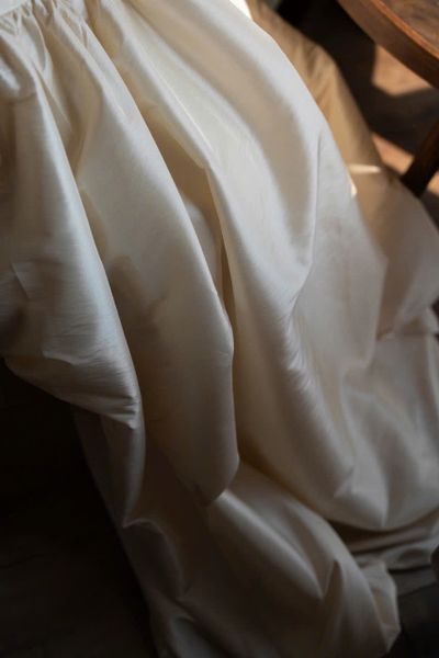  Ivory Sonata Dress - Đầm Corset Tay Phồng Thiết Kế 