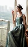  Seline Dress - Đầm Corset Dáng Dài Thiết Kế D0157 