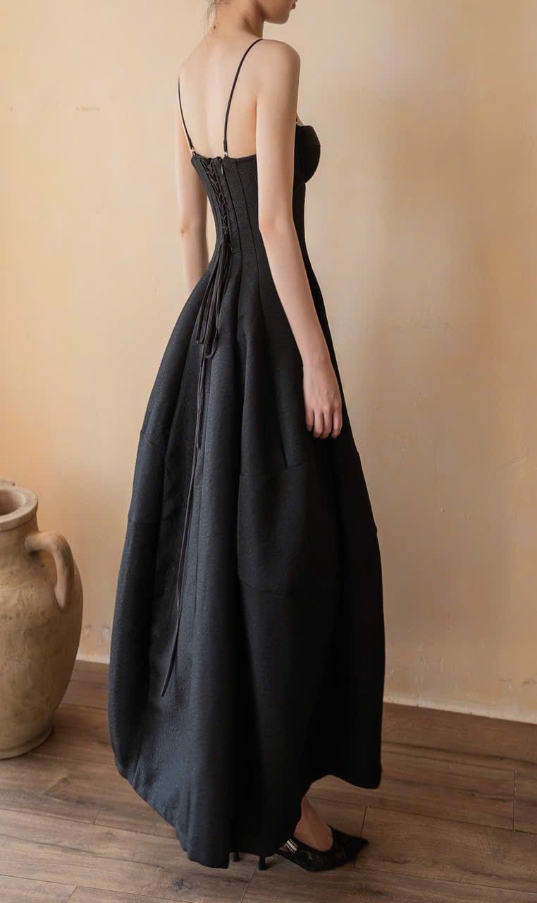  Brigitte Dress - Đầm Corset Hoa Hồng D0129 