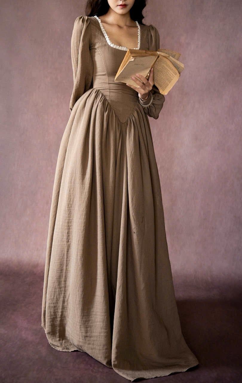  Colette Dress - Đầm Vintage Thiết Kế Tay Dài 