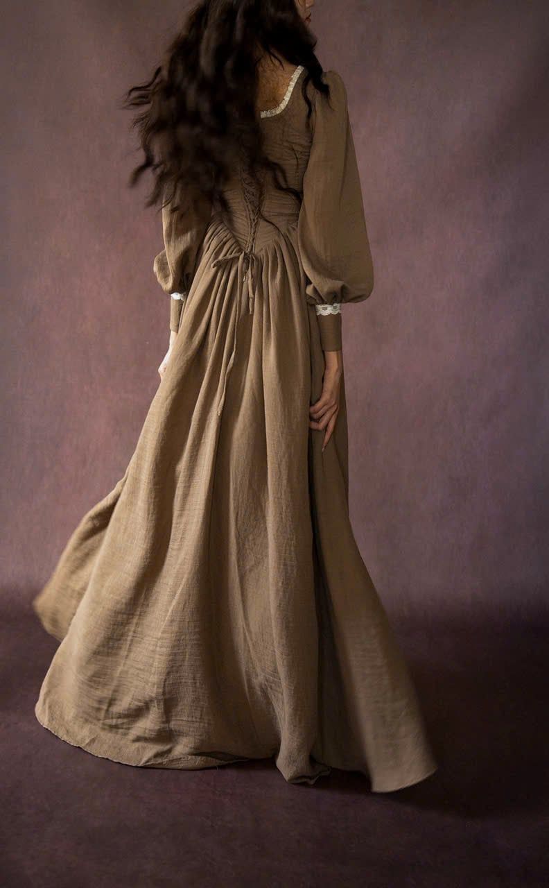  Colette Dress - Đầm Vintage Thiết Kế Tay Dài 