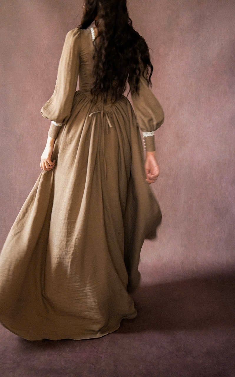  Colette Dress - Đầm Vintage Thiết Kế Tay Dài 