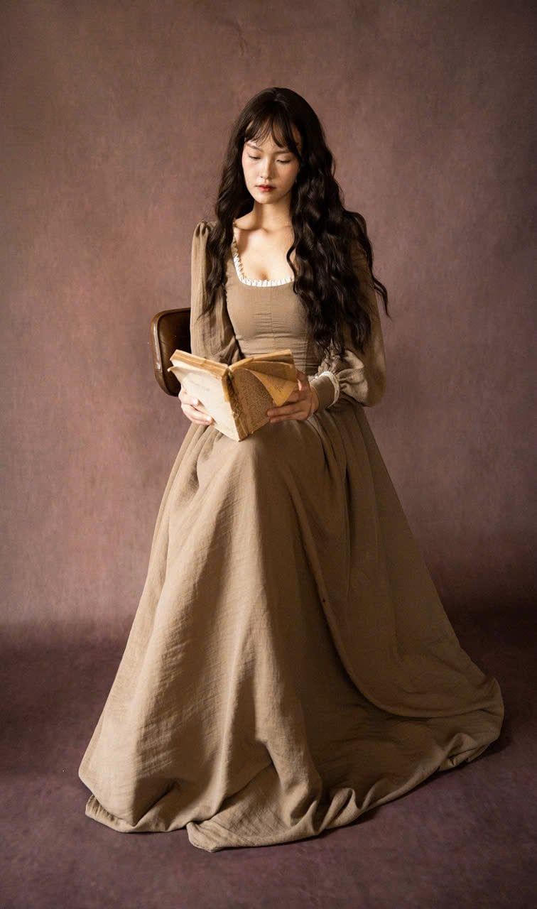  Colette Dress - Đầm Vintage Thiết Kế Tay Dài 