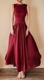  Claudette Dress - Đầm Thiết Kế Vintage QE001 