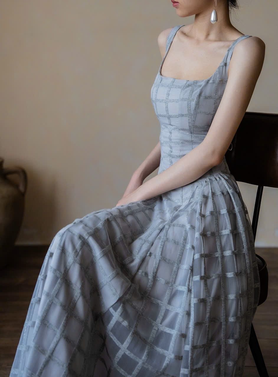 Delphine Dress - Đầm 2 Dây Corset Thiết Kế D0154 