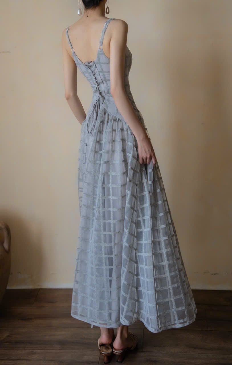  Delphine Dress - Đầm 2 Dây Corset Thiết Kế D0154 