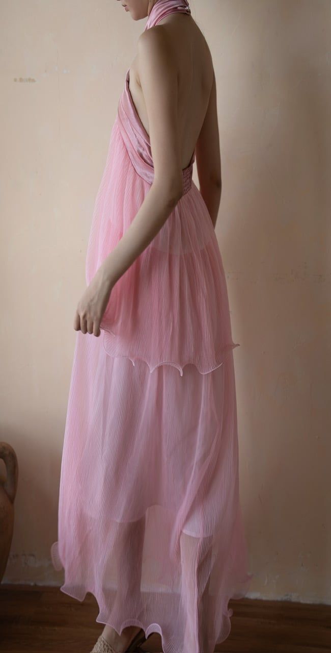 Aveline dress - Đầm Cổ Yếm Hở Lưng Thiết Kế 