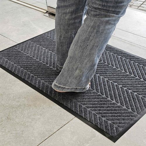 Thảm Chùi Chân Emboss Vệt Xéo (Dạng tấm gia công sẵn)