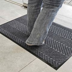 Thảm Chùi Chân Emboss Vệt Xéo (Dạng tấm gia công sẵn)