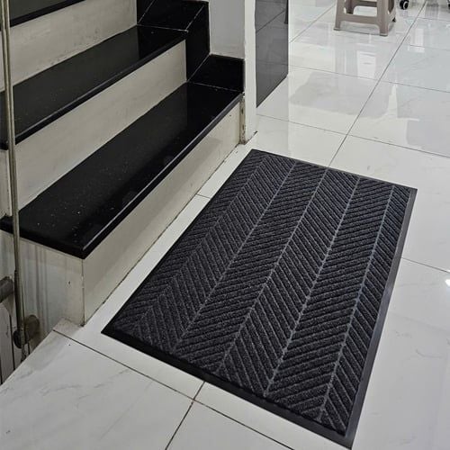 Thảm Chùi Chân Emboss Vệt Xéo (Dạng tấm gia công sẵn)