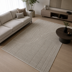 Thảm trải phòng khách kích thước lớn BANXIA 7983 BE