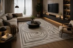 Thảm lót sàn phòng khách TIANQING 7338 GF