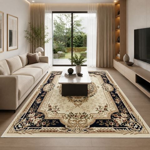 Thảm phòng khách cỡ lớn YALAN N 3943 IV