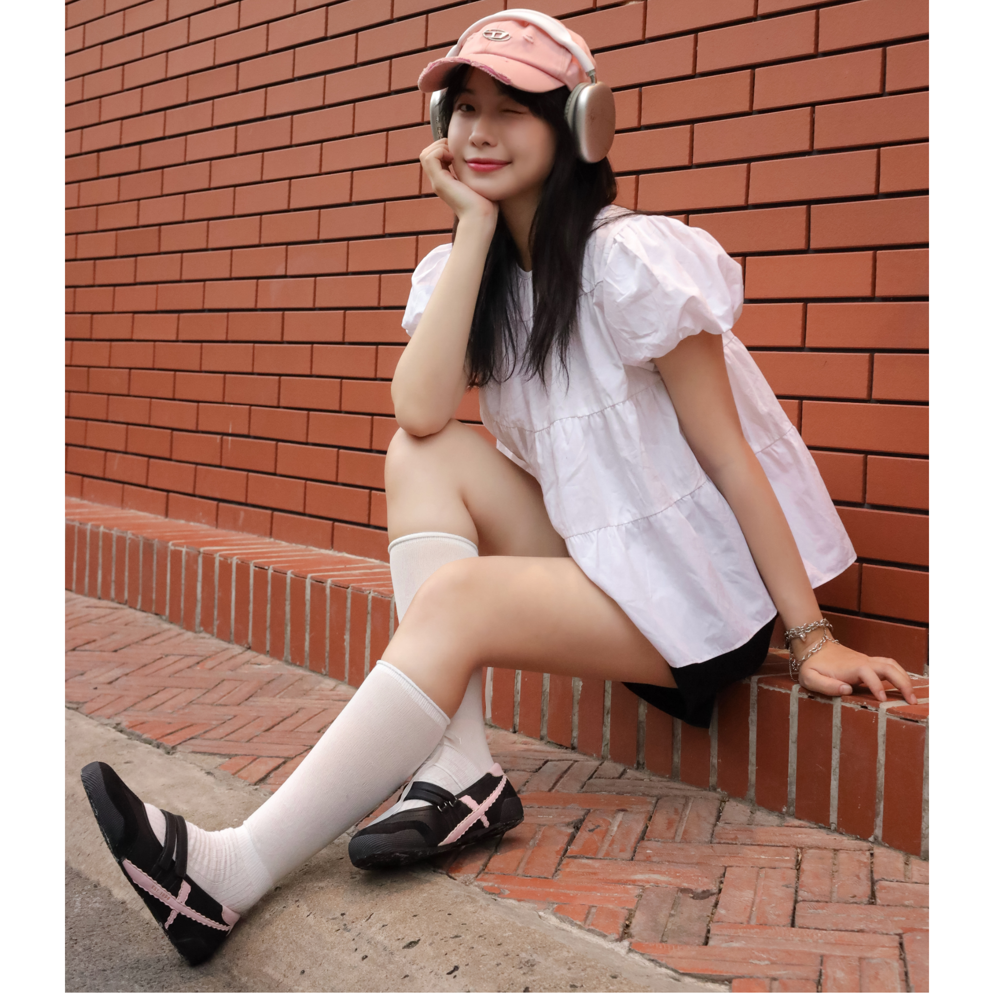  Ballerina Black Pink 