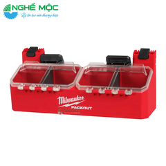 Hộp đựng phụ kiện 2 ngăn gắn thùng Milwaukee 4932500148