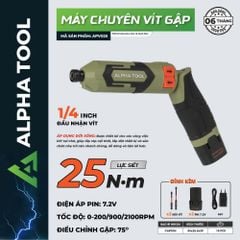 Vít gập AlphaTool APV025 bao ship