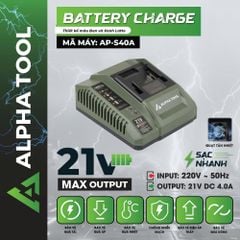 Sạc nhanh phổ thông Alphatool AP-S40A