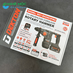 Máy Khoan cầm tay dùng pin Dekton M21-RH2803PRO-XAM