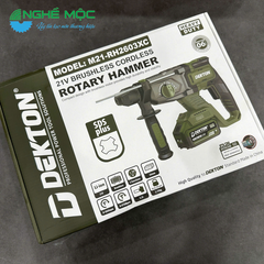 Thân máy khoan betong pin DEKTON M21-RH2603XC màu olive