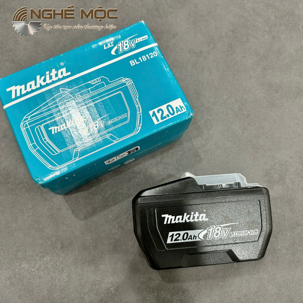 Pin Makita BL18120 ( Li-ion 18V, 12.0Ah), model : 1915J2-8
