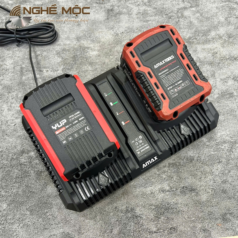 Phụ kiện sạc Amaxtools AS4.5ASM double