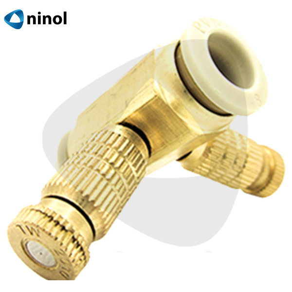 Béc phun sương 2 hướng đế giữa