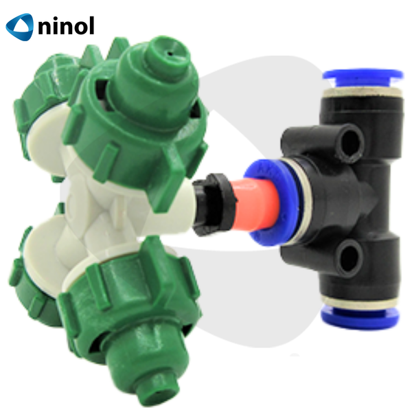 Béc phun sương 4 hướng có đế