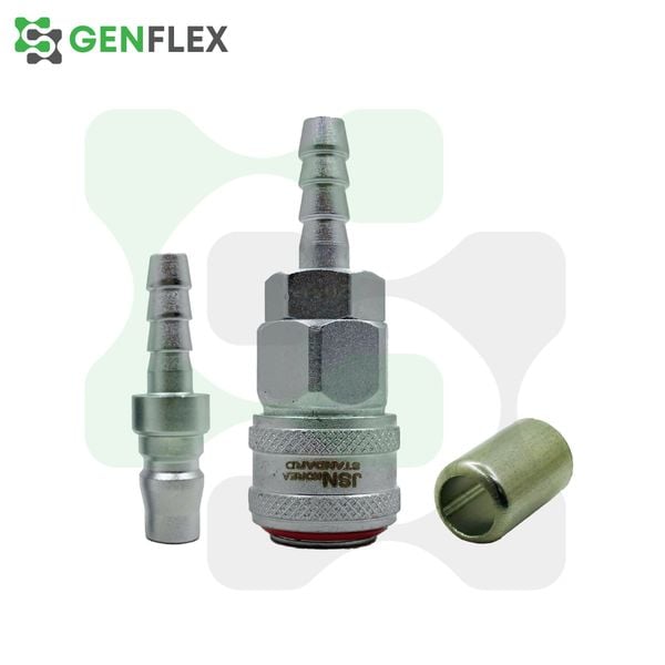 Ống Hơi (2 Bố) GENFLEX 8 LY (Có Bấm Đầu)