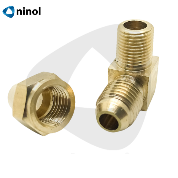 Co nối ống đồng ren ngoài