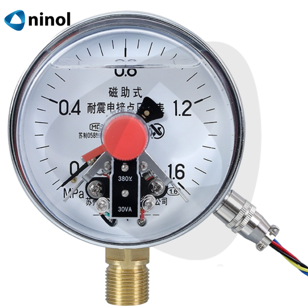 Đồng hồ áp suất 3 kim YXC