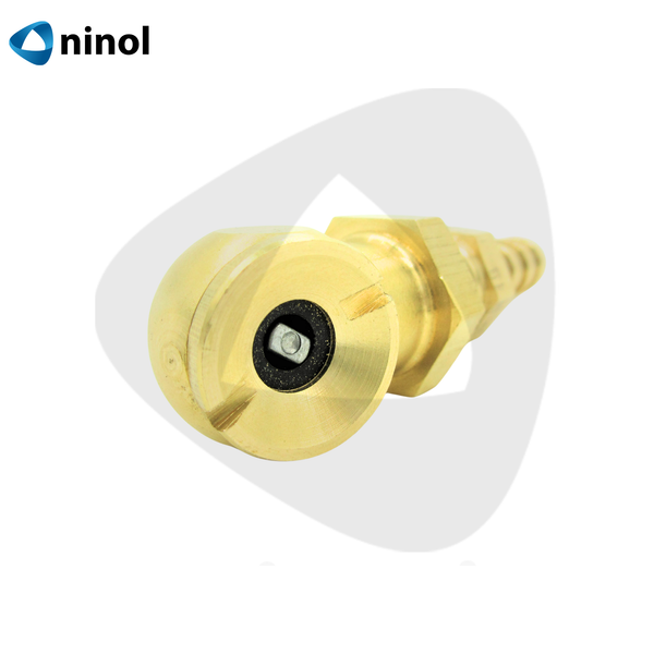 Đầu bơm xe đồng nối đuôi chuột