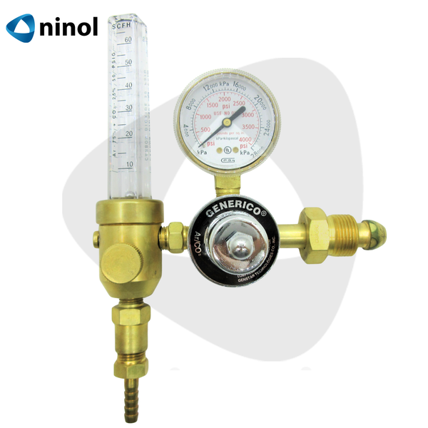 Đồng hồ điều áp Argon Generico 195-AR