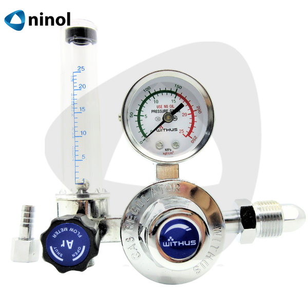 Đồng hồ khí Argon WITHUS X500 Ren Ngoài