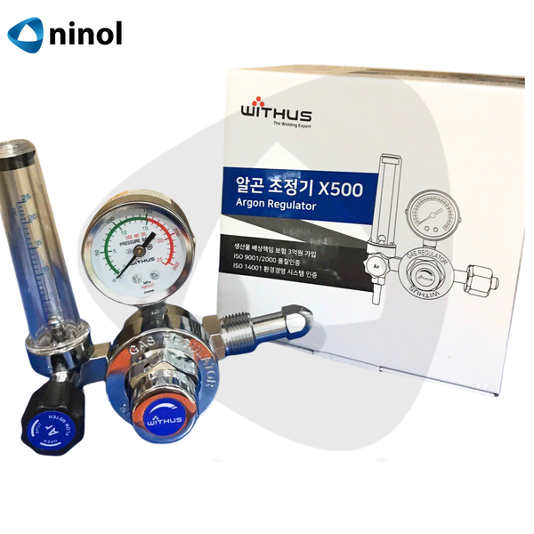 Đồng hồ khí Argon WITHUS X500 Ren Ngoài