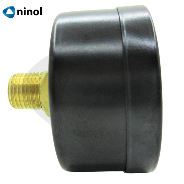 Đồng hồ đo áp suất hơi mặt 52 chân sau